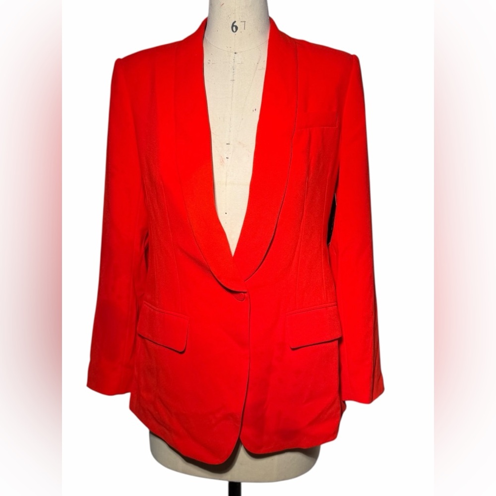 Women's Red Blazer